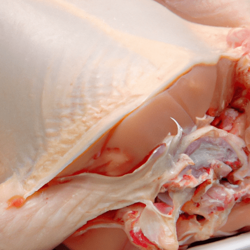Bone in skinless turkey breast