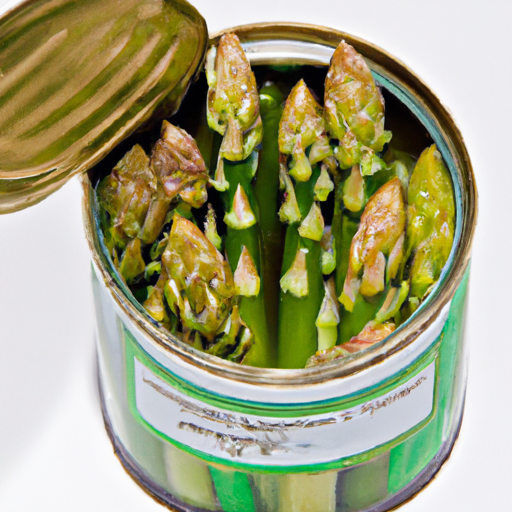 Canned asparagus