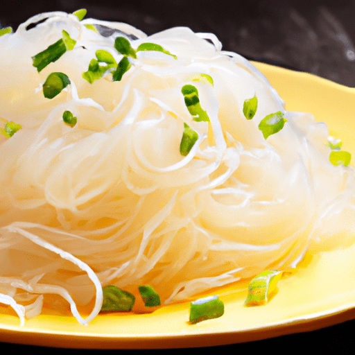 Cooked cellophane noodles