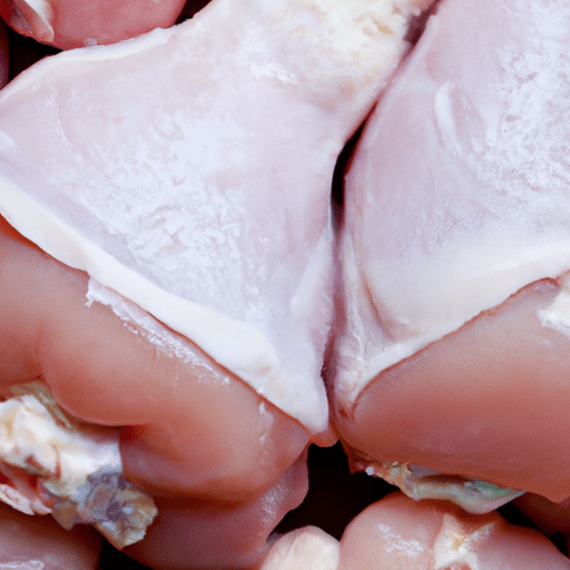 Bone in chicken breast halves