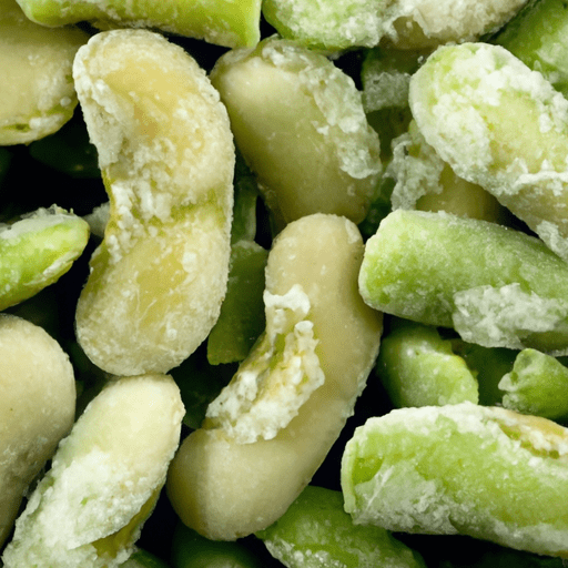 Frozen baby lima beans