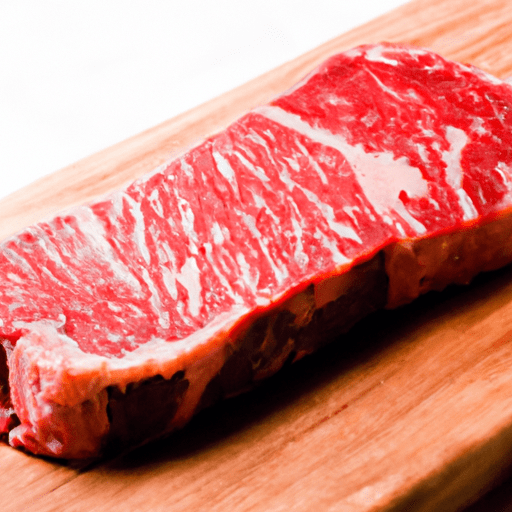 Lean strip steak