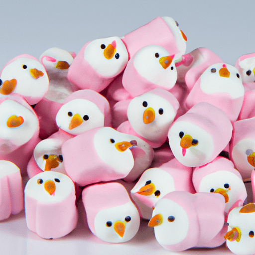 Marshmallow chicks