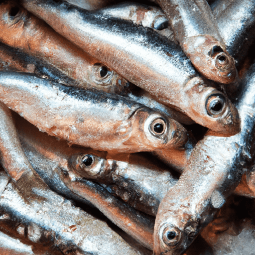 Salt packed anchovies